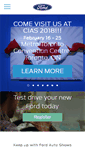 Mobile Screenshot of fordautoshows.com